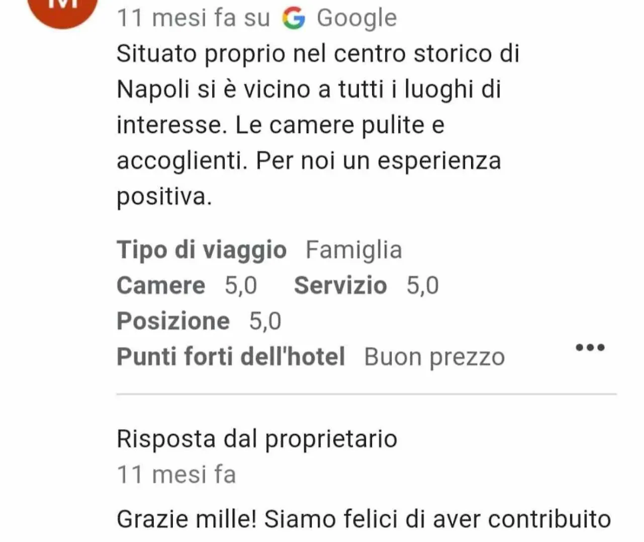 B&B Napoli Segreta camera 2 0*,