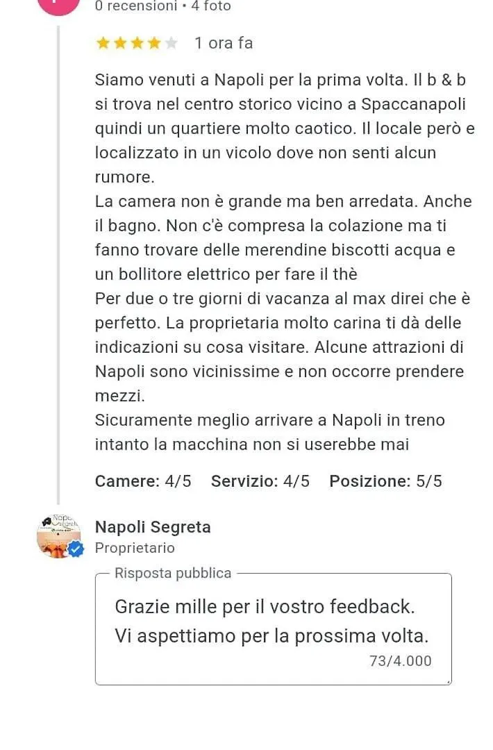 Napoli Segreta Bed & Breakfast 0*, Naples